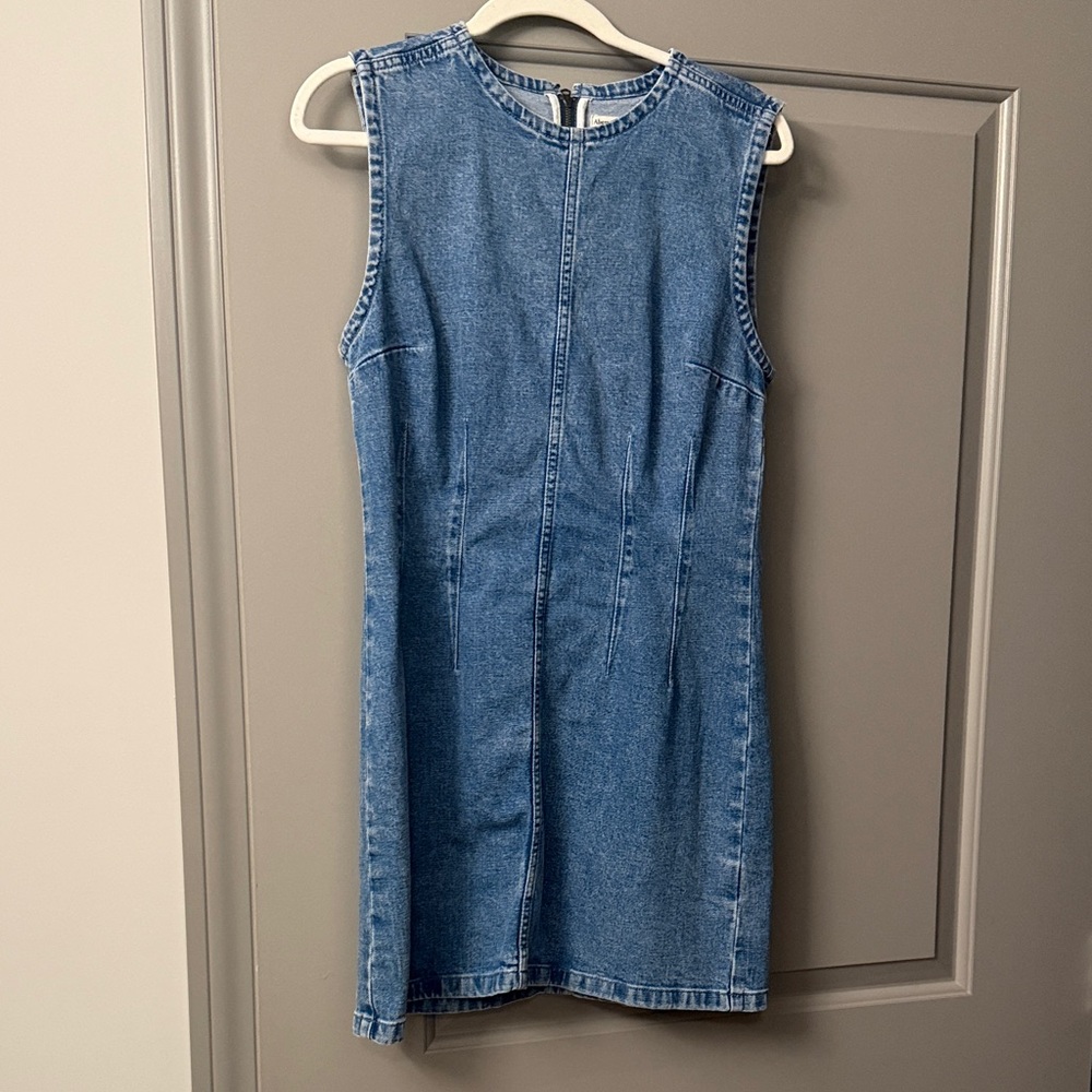 Abercrombie & Fitch Blue Denim Mini Dress